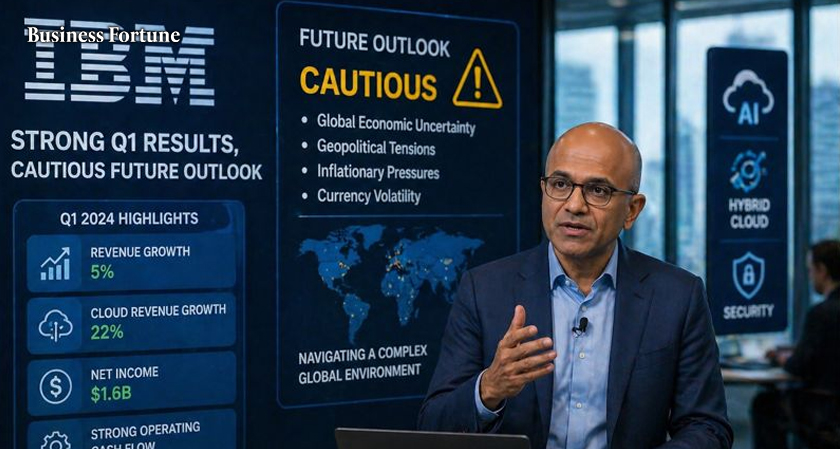 IBM Future Outlook Cautious As Strong Q1 Results Face Global Uncertainty Concerns